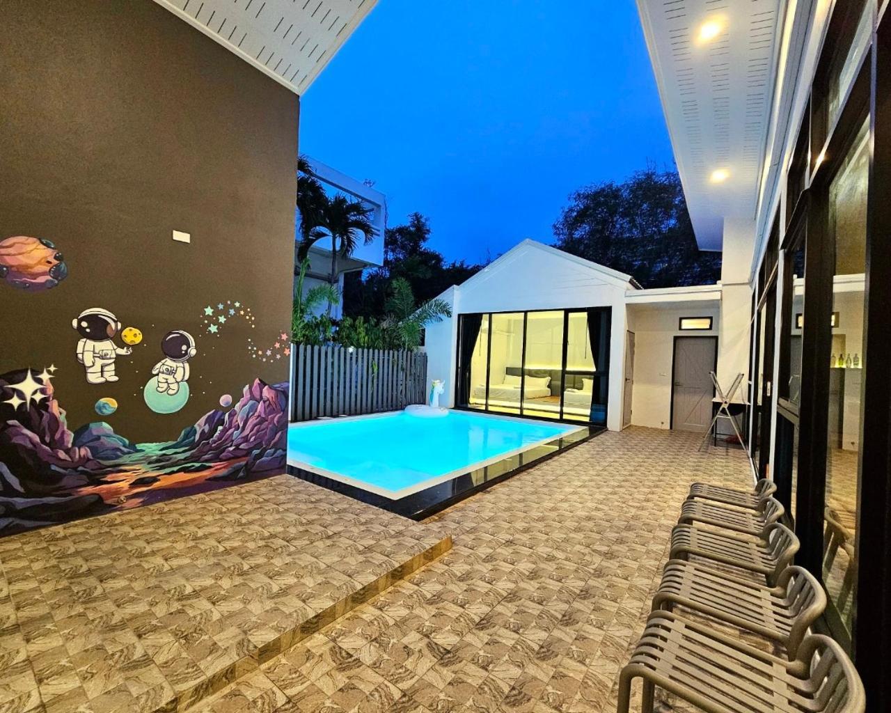 Madaguscar Private Pool Villa-Pattaya Джомтиен Бийч Екстериор снимка
